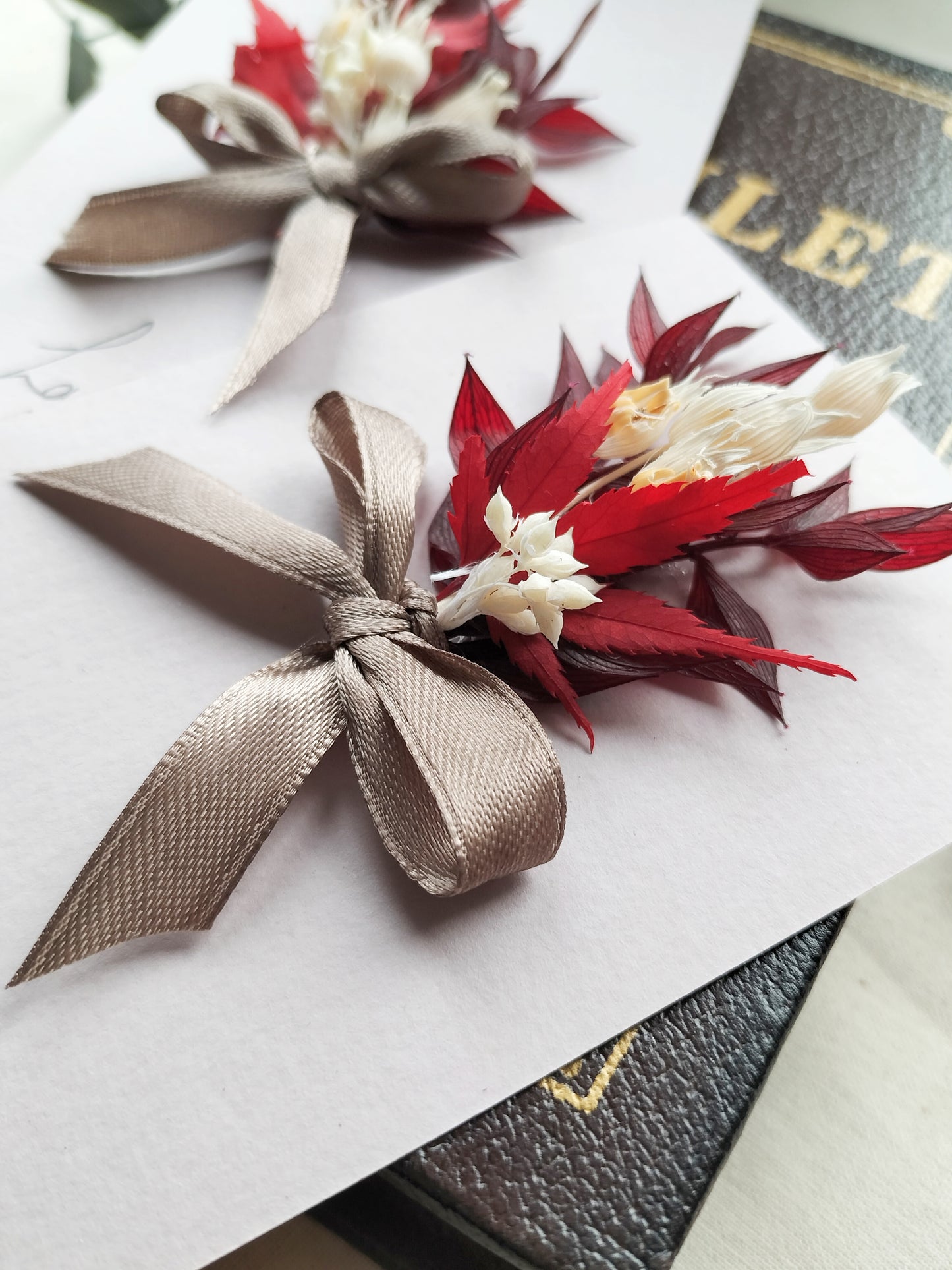 Lettre fleurie