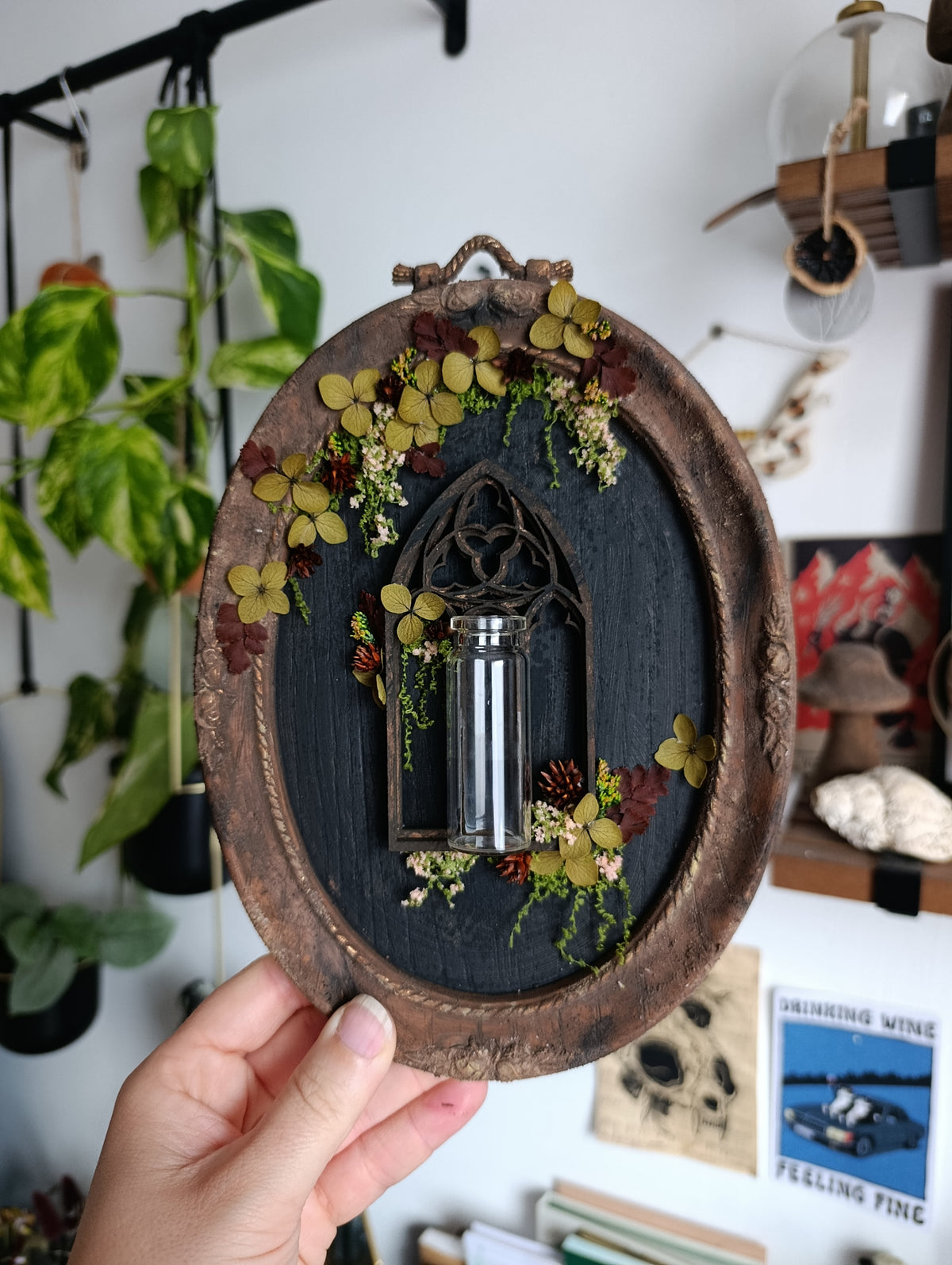 Cadre steampunk vase