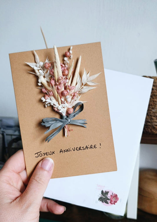 Lettre fleurie